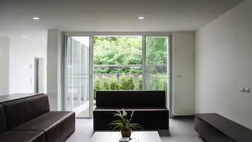 Sala de estar en el lobby