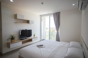 Penthouse | Geluiddichte muren, extra bedden (toeslag), gratis wifi, beddengoed