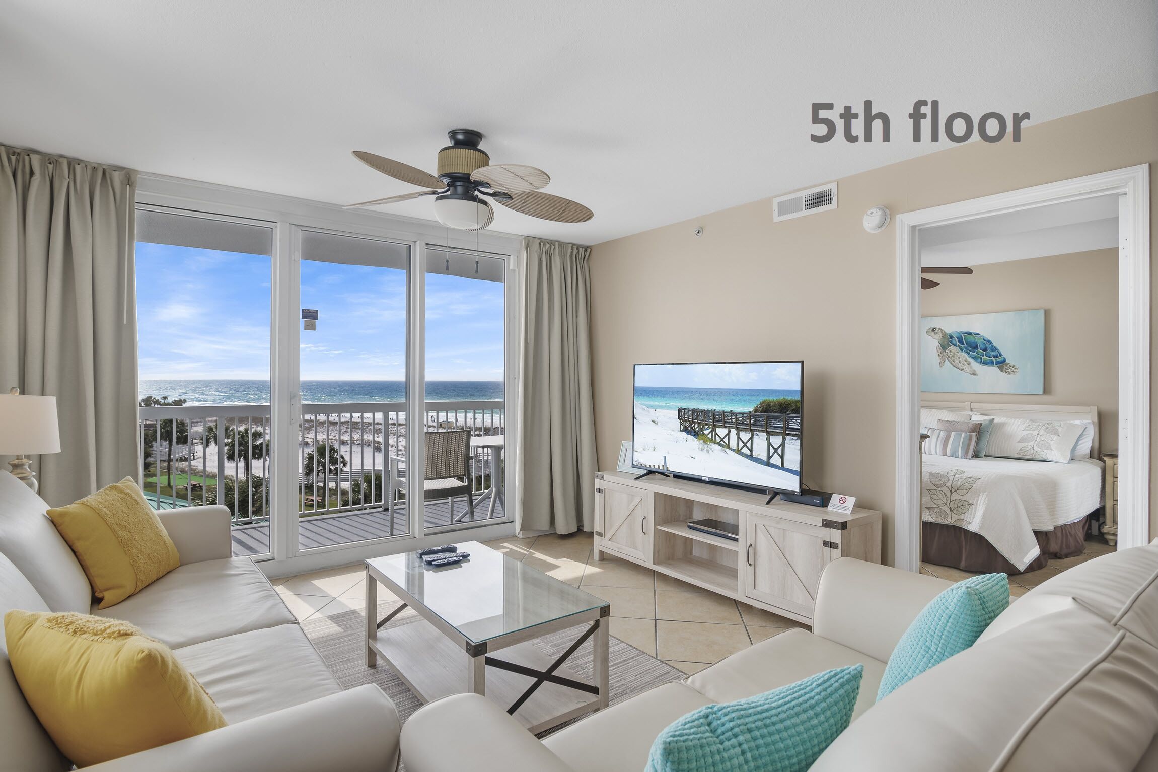 Elite Condo, 2 Bedrooms, 2 Bathrooms, Ocean View | Individually decorated, individually furnished, blackout drapes