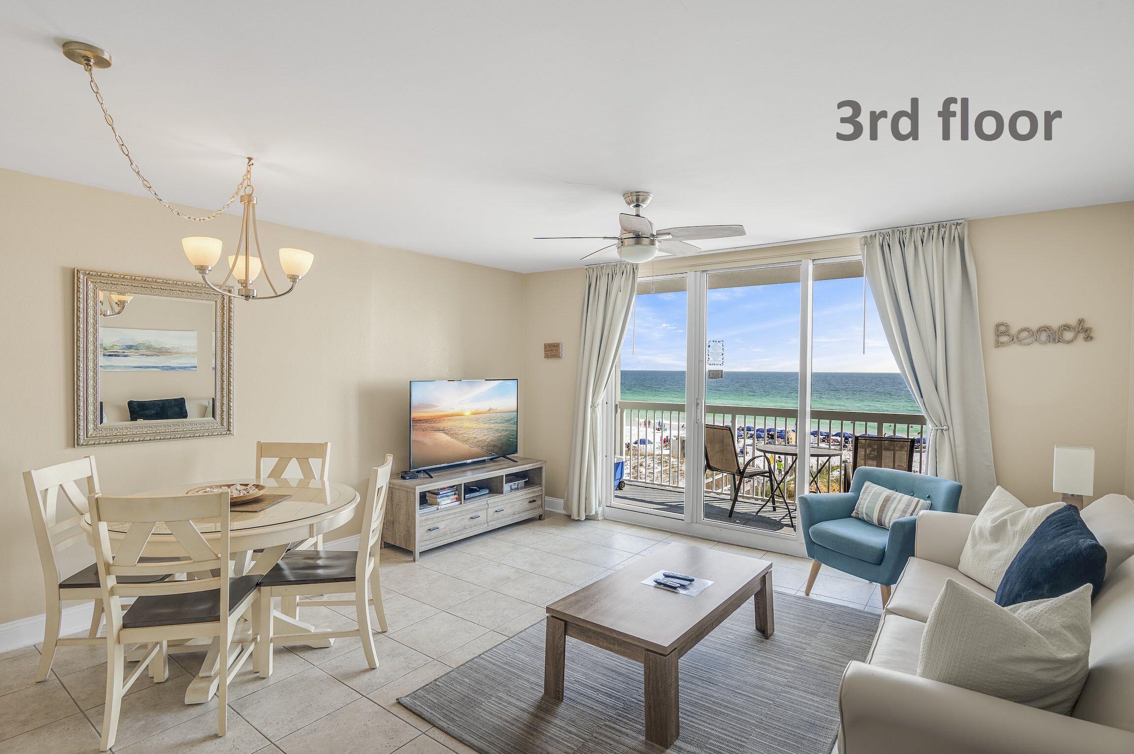 Elite Condo, 1 Bedroom, 2 Bathrooms, Ocean View | Individually decorated, individually furnished, blackout drapes
