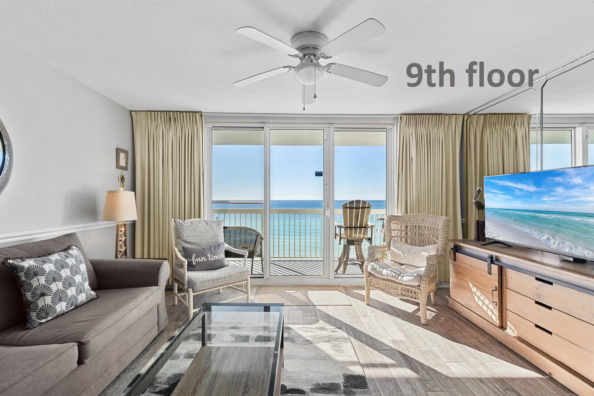 Elite Condo, 1 Bedroom, 2 Bathrooms, Ocean View | Individually decorated, individually furnished, blackout drapes