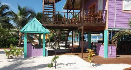 Purple Octopus Suite at King Lewey's Island Resort, Placencia Cayes, Belize