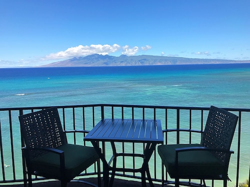 Private Corner Unit-8th Floor- Oceanfront Panoramic Views in Lahaina!