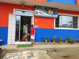 Entrada al alojamiento