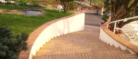 Entrée de l’hébergement