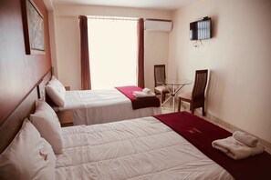 Family Room, 2 Double Beds | View from room