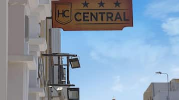 Façana frontal de l'allotjament