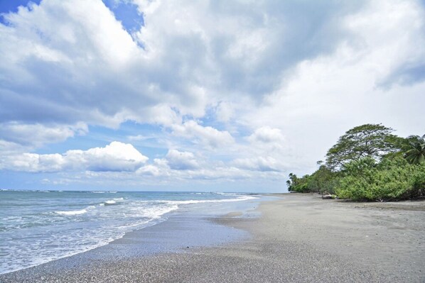 Beach nearby, black sand, beach shuttle, beach towels - Playa Lagarto Eco Development (Cuajiniquil)