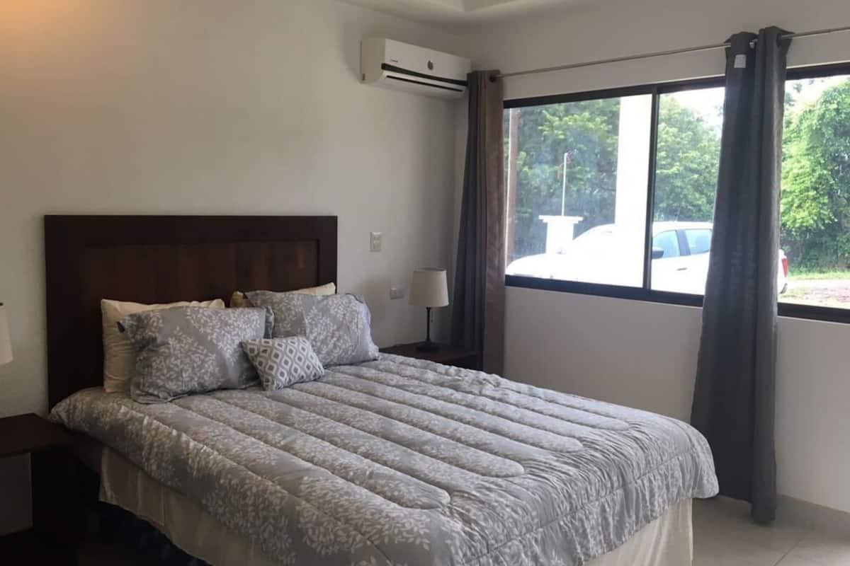 1 bedroom, in-room safe, iron/ironing board, bed sheets