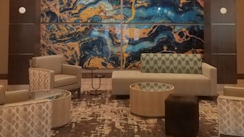 Sala de estar en el lobby