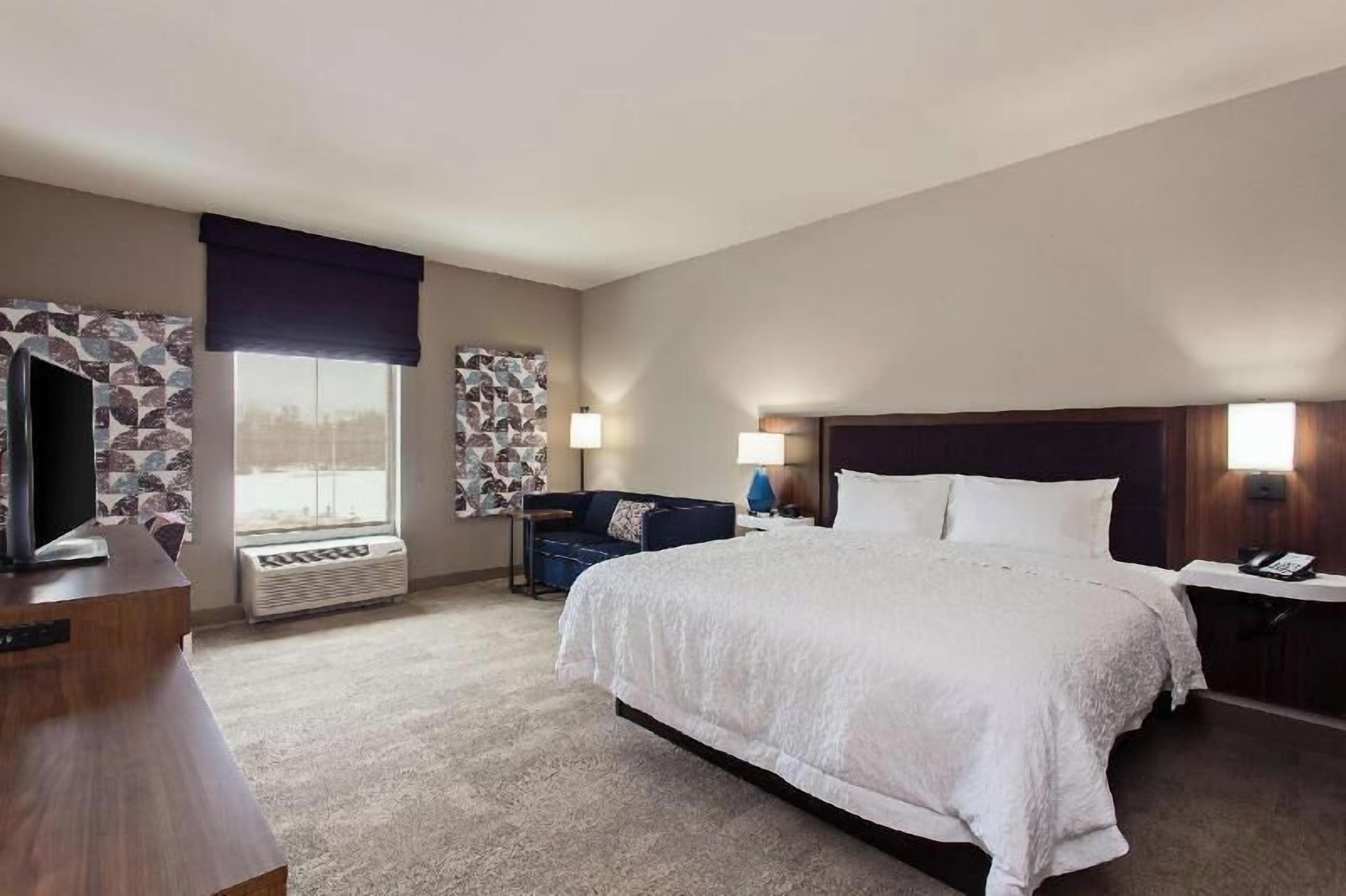 Blackout curtains, iron/ironing board, free WiFi, bed sheets
