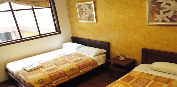 Iron/ironing board, rollaway beds, free WiFi