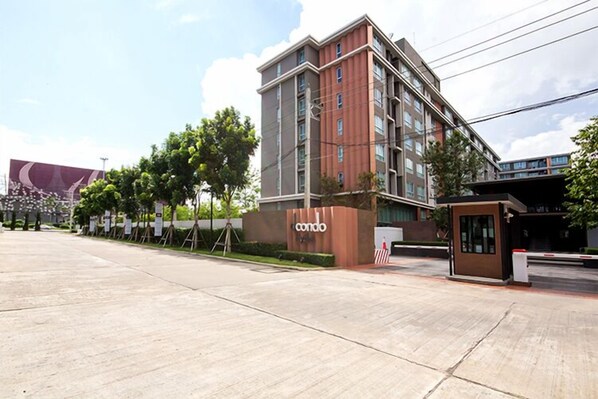 Fassade der Unterkunft