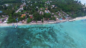 Aerial view - Damai Bungalows (Gili Air)