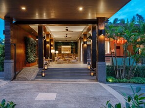 Fassade der Unterkunft