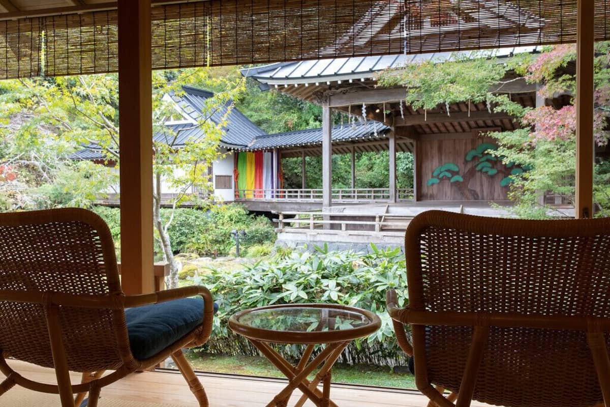 Suite Room with Tatami, Pond View, Room name "Ugetsu" | In-room safe, desk, free WiFi