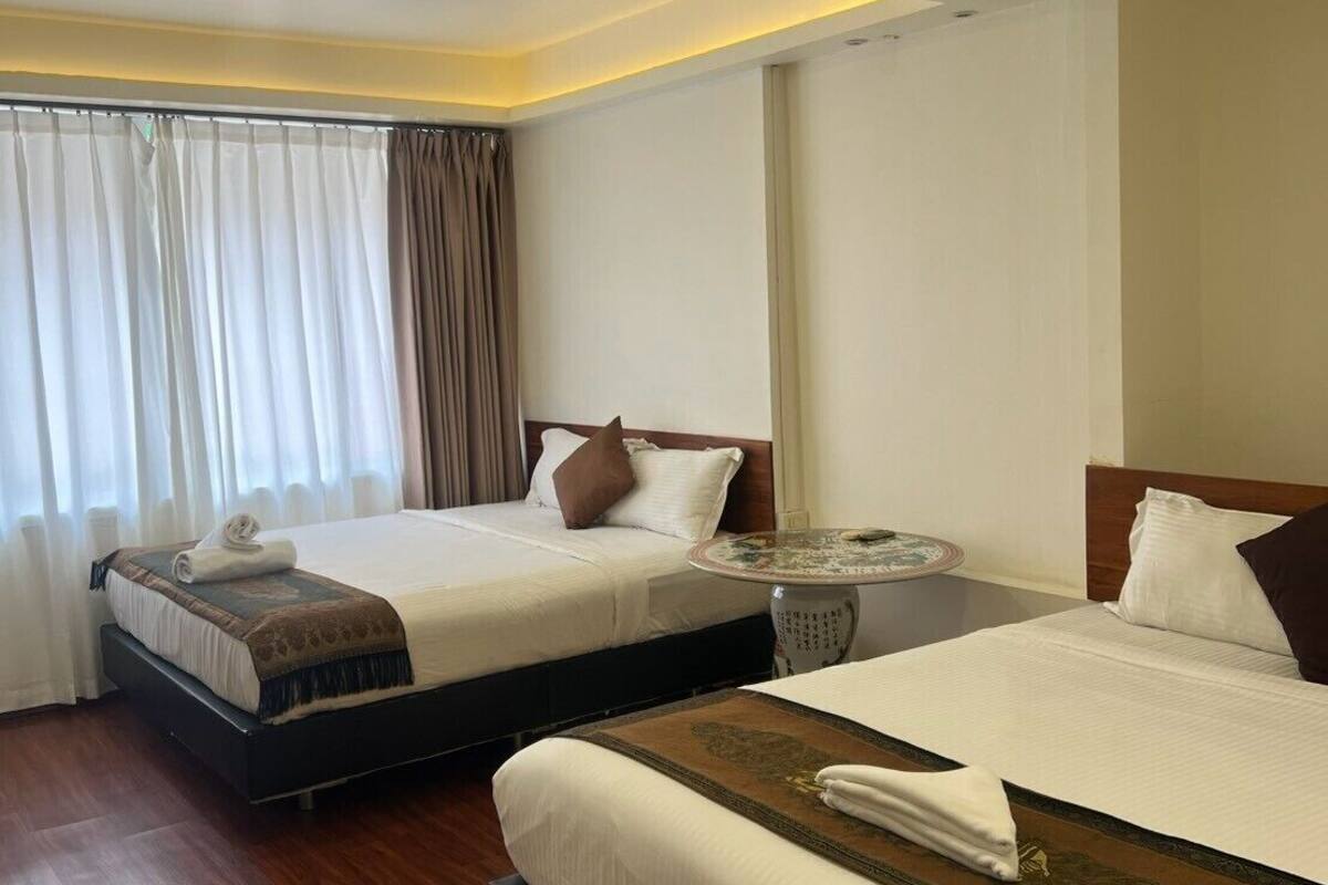 Family Suite | Meja kerja, tirai kedap cahaya, kedap suara, dan Wi-Fi gratis