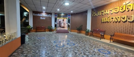 Konaklama yerinin ön cephesi