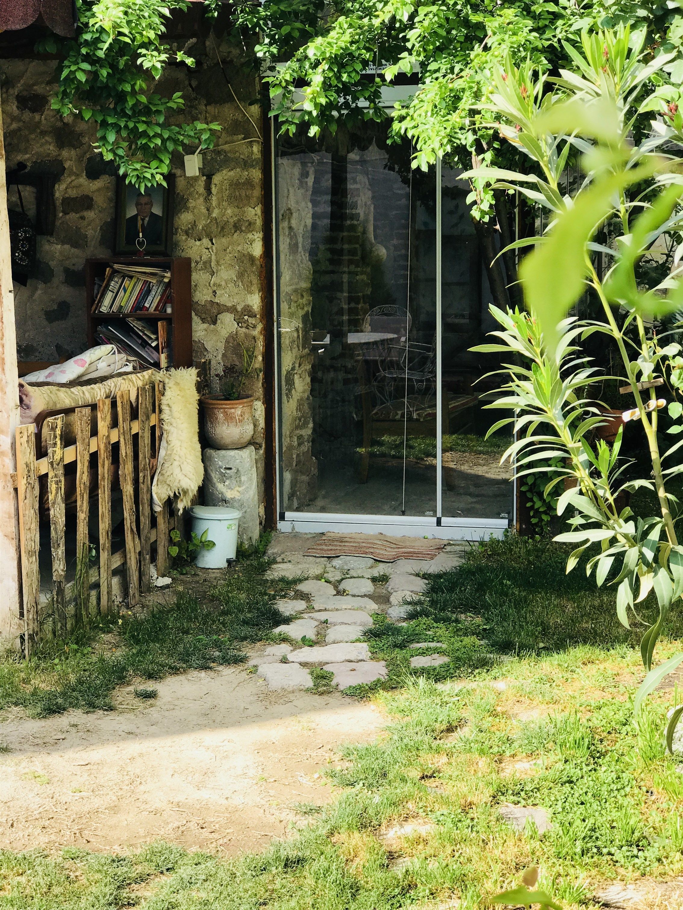 Vue depuis l’hébergement