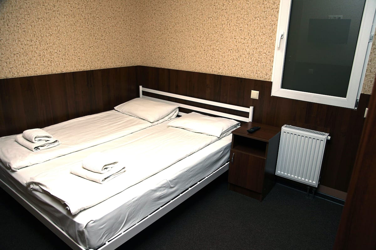 Economy Double Room, No Windows | In-room safe, iron/ironing board, free WiFi