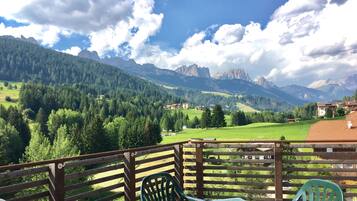 Blick auf die Berge