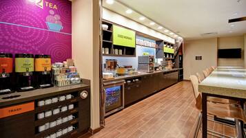 Free daily on-the-go breakfast