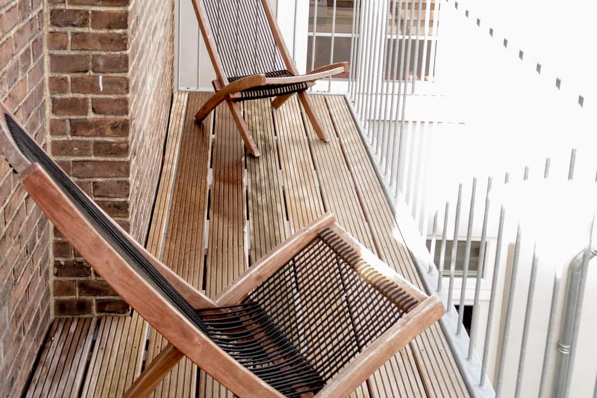 Loft luxo, 1 quarto, para fumantes (Type F) | Sacada