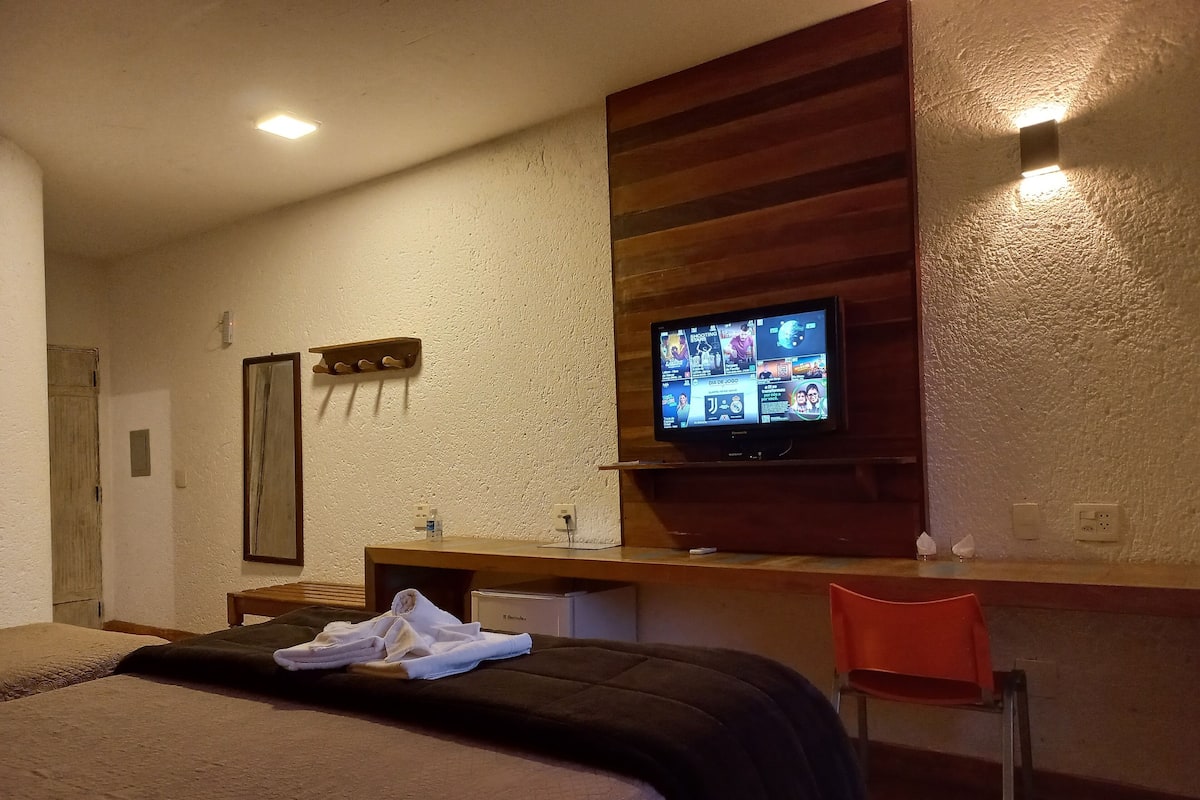 Kamar Deluks (Ar-condicionado) | Minibar dan Wi-Fi gratis