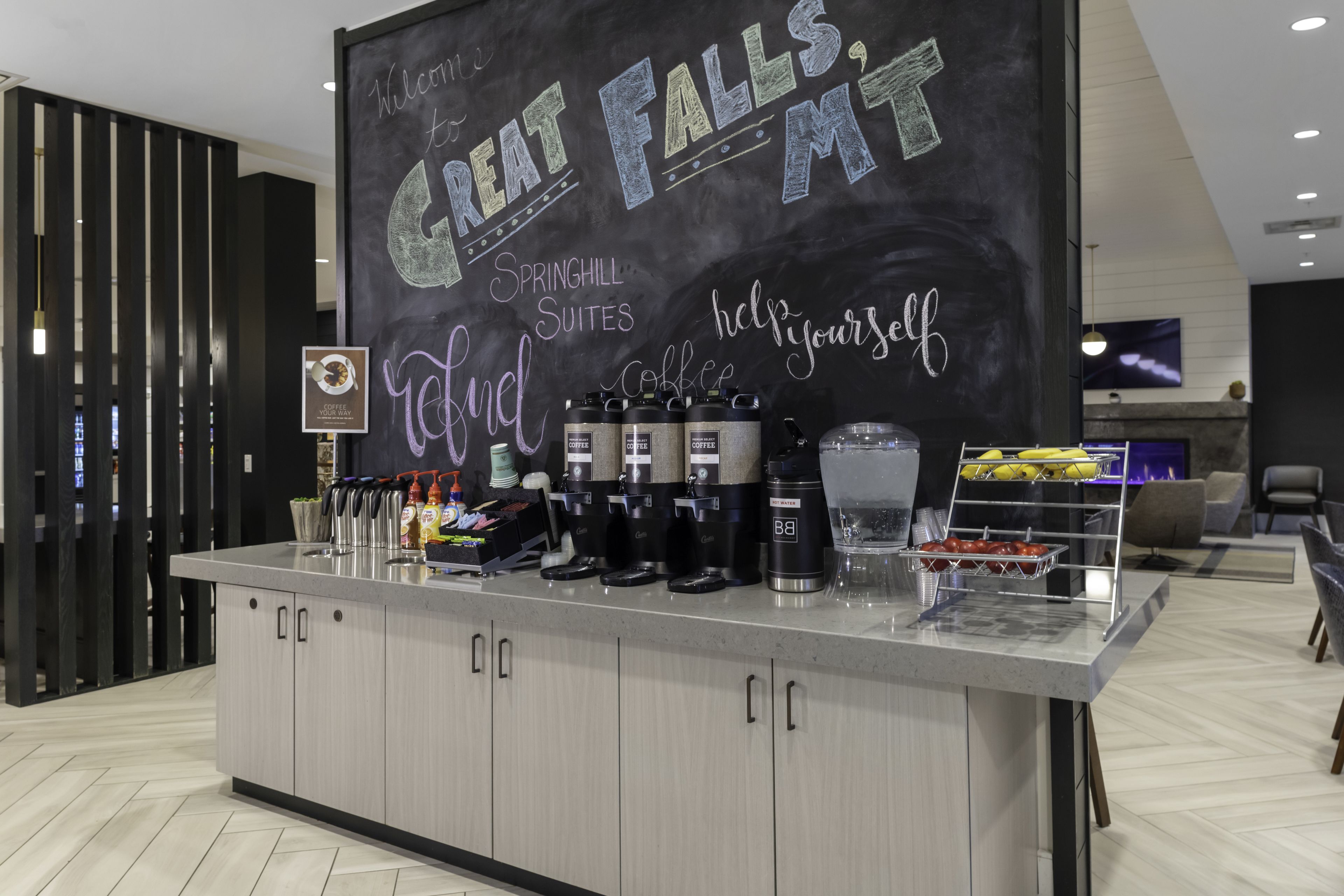 free buffet breakfast