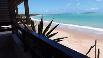 Cobertura luxo, de frente para o mar | Vista do quarto