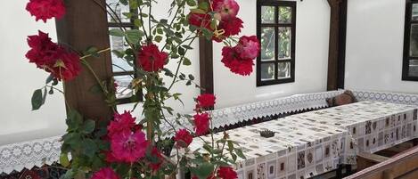 Breakfast and dinner served, Turkish cuisine