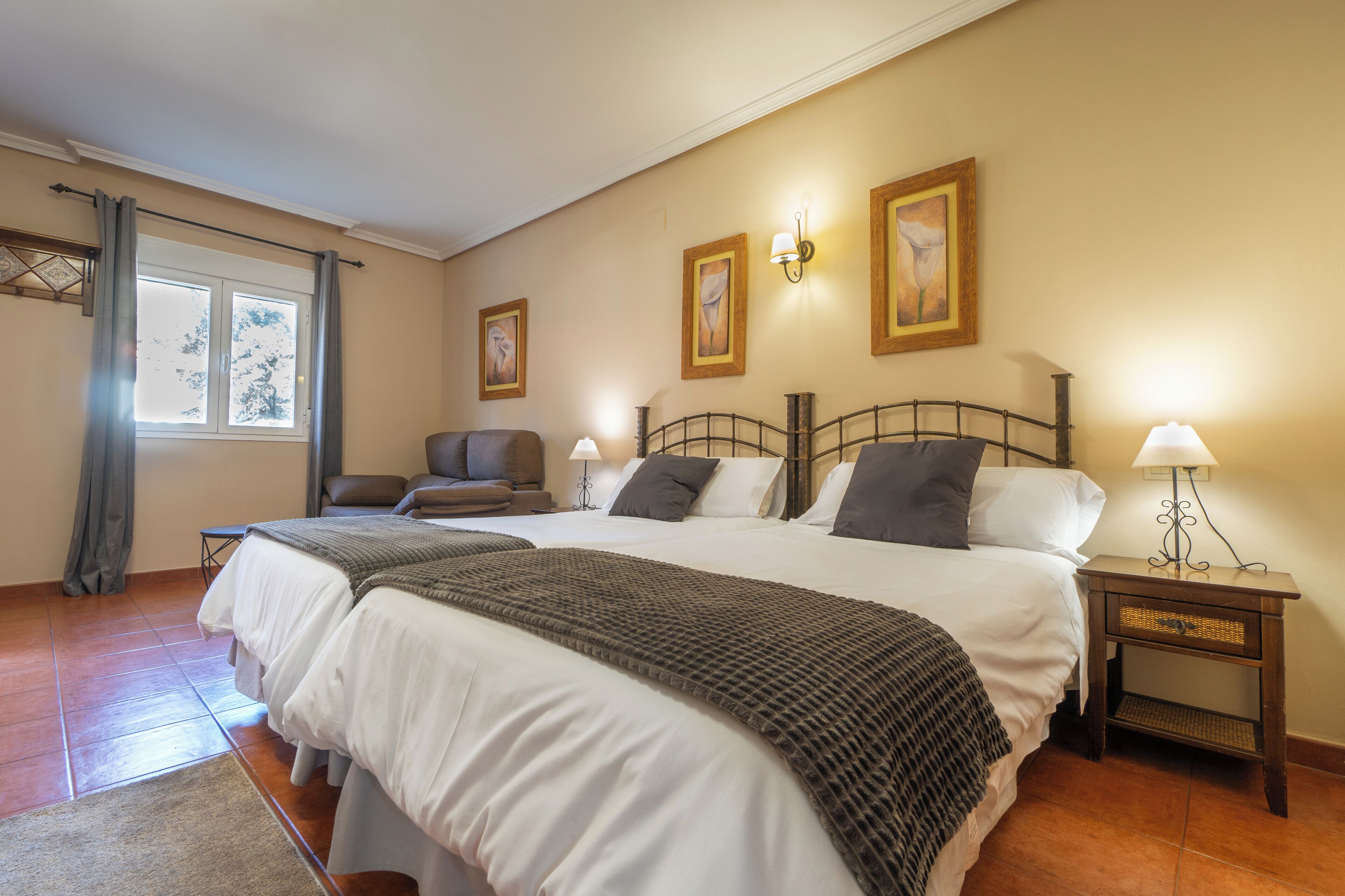 double or twin room | blackout curtains, soundproofing, free wifi, bed sheets