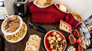 Café da manhã continental grátis todos os dias