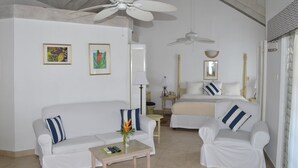 Family Suite, 1 King Bed with Sofa bed, Non Smoking, Garden View | View from room - Yard Beach House (Negril)