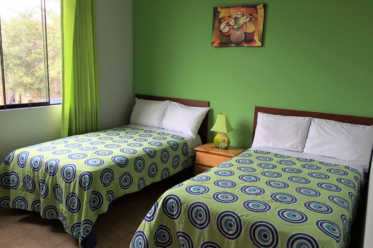 Iron/ironing board, free WiFi, bed sheets