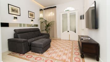 Luxury Apartment, 1 Bedroom | Living area | Flat-screen TV