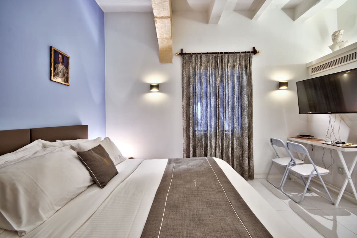 Studiosuite, Stadtblick, Annex | 1 Schlafzimmer, italienische Bettbezüge von Frette