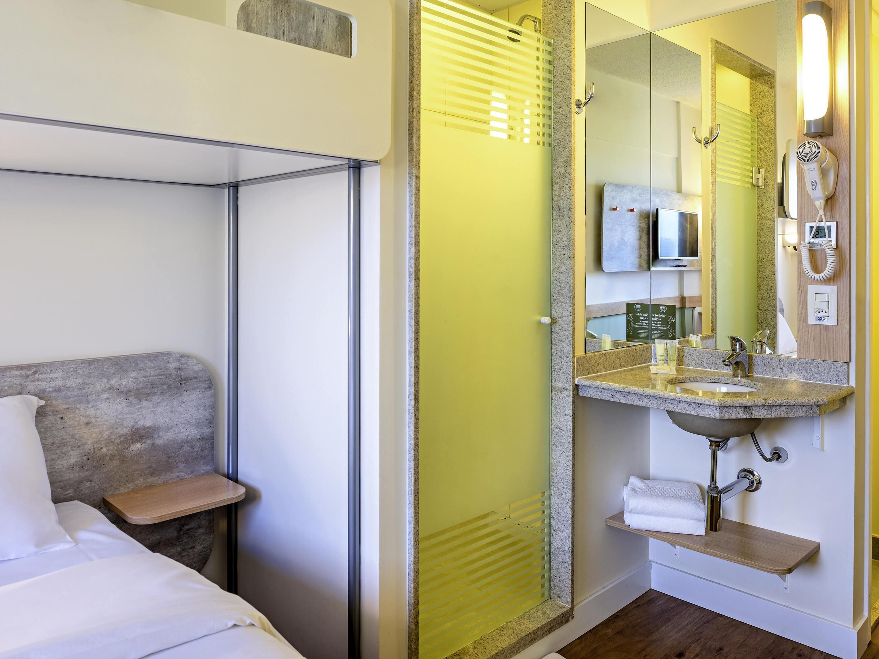 Individually decorated, desk, laptop workspace, blackout drapes