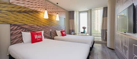 Business Double Room | Dihias secara berasingan, dilengkapkan perabot secara berasingan 