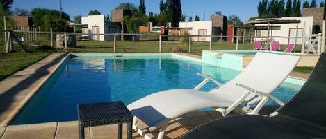 Seasonal outdoor pool