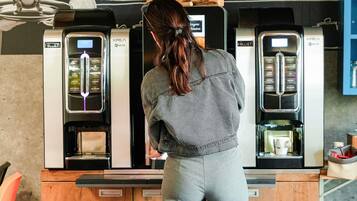 Daily buffet breakfast for a fee