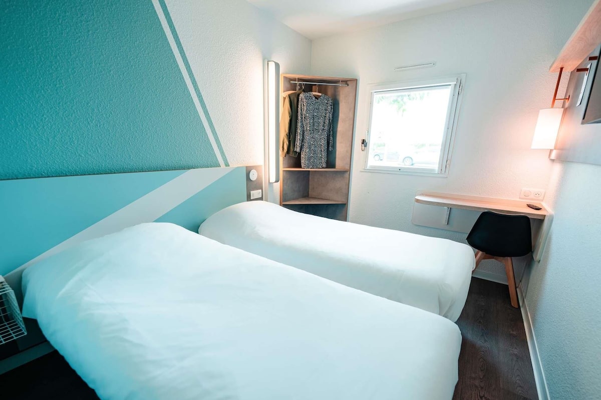 Zweibettzimmer, 2 Einzelbetten
