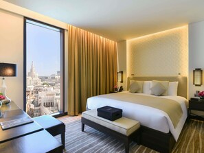 Souq Suite, 1 Bedroom with 1 King-Size Bed, Terrace with Souq Waqif Views and Living Area | Premium bedding, minibar, in-room safe, individually decorated - Alwadi Hotel Doha - MGallery Collection (Doha)