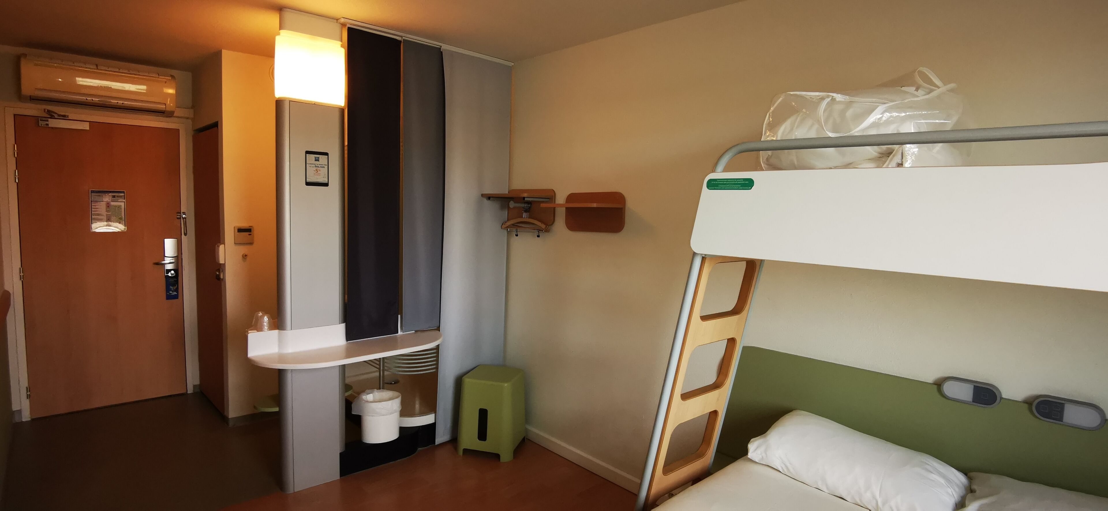 triple room, multiple beds | desk, blackout curtains, soundproofing, iron/ironing board