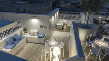 Blick von der Unterkunft