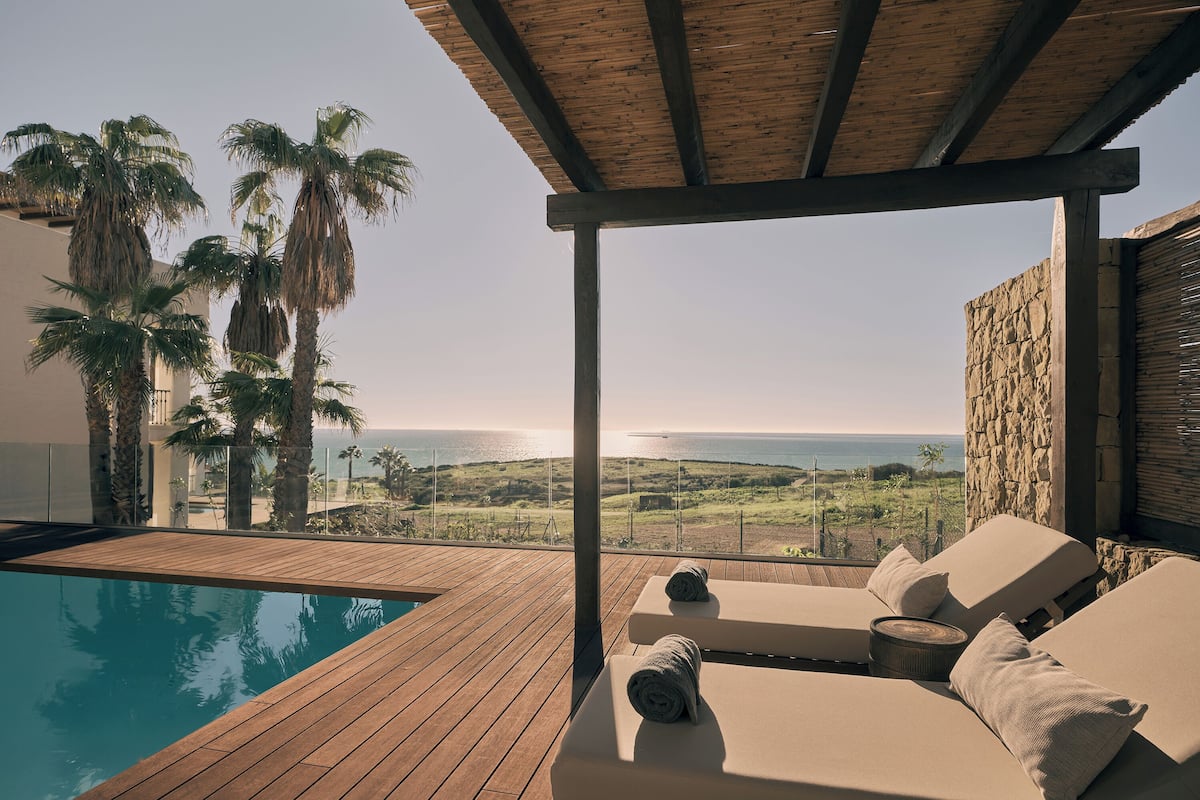 2-Bedroom Deluxe Suite Sea View Private Pool | Terrazza/patio