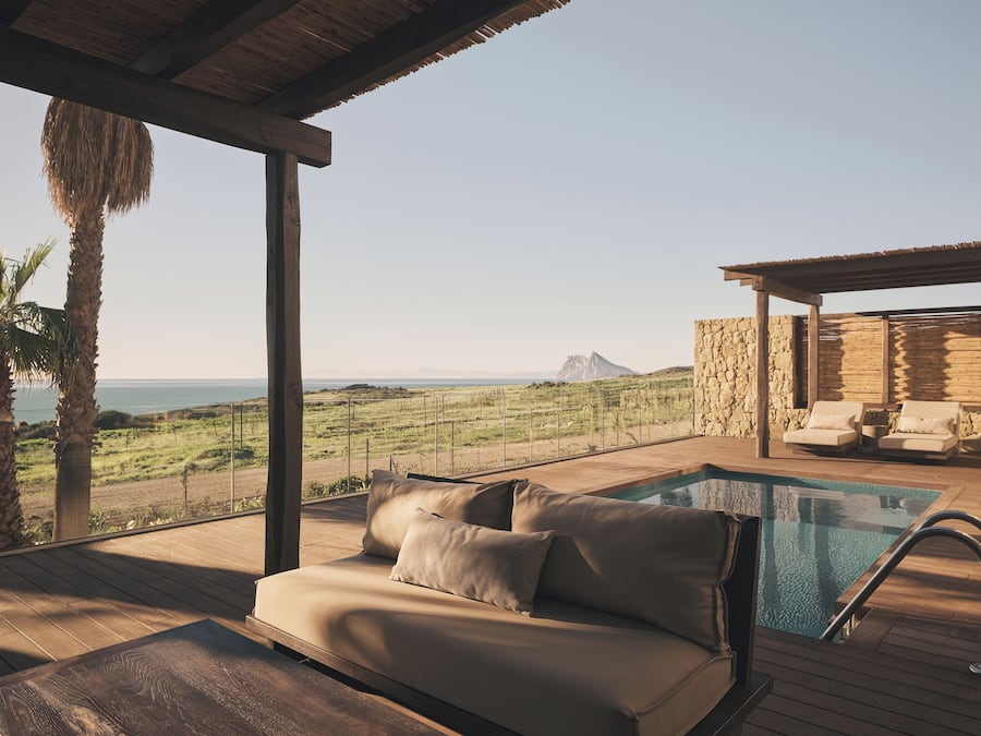 2-Bedroom Deluxe Suite Sea View Private Pool | Terrace/patio