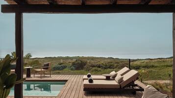 2-Bedroom Classic Sea View Private Pool | Hochwertige Bettwaren, Daunenbettdecken, Minibar, Zimmersafe