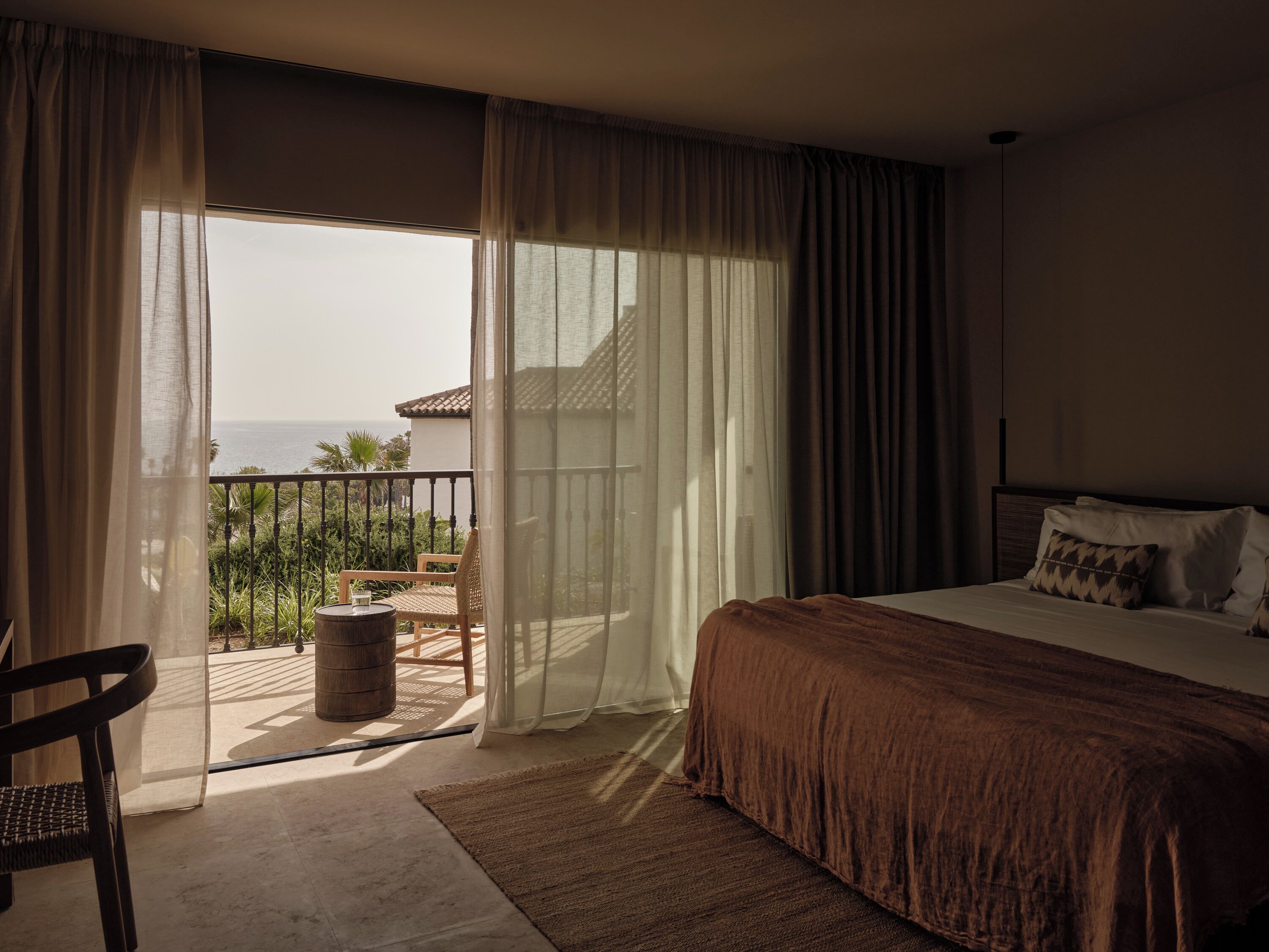 Classic Double Room, Ocean View | Premium bedding, down comforters, minibar, in-room safe