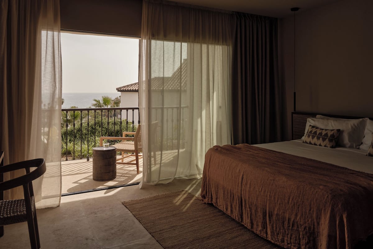 Classic Double Room, Ocean View | Premium bedding, down comforters, minibar, in-room safe